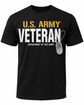 U.S. Army Veteran Dog Tag T-Shirt