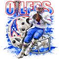 Oilers DTF Transfer