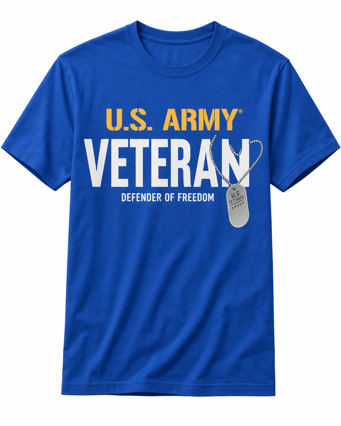 U.S. Army Veteran Dog Tag T-Shirt