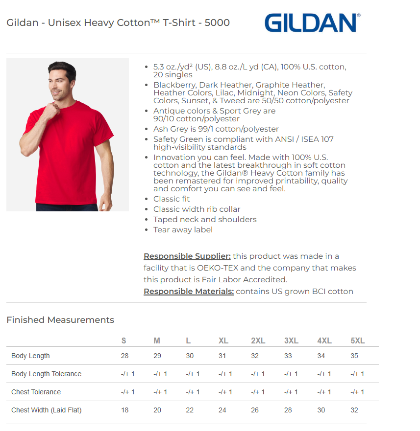 12 - One Color Custom T-shirt Printing
