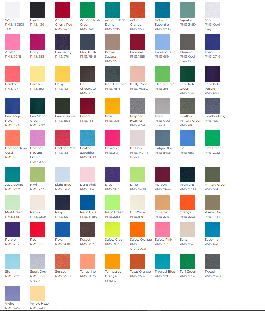 12 - 2 Color Custom T-shirt Printing