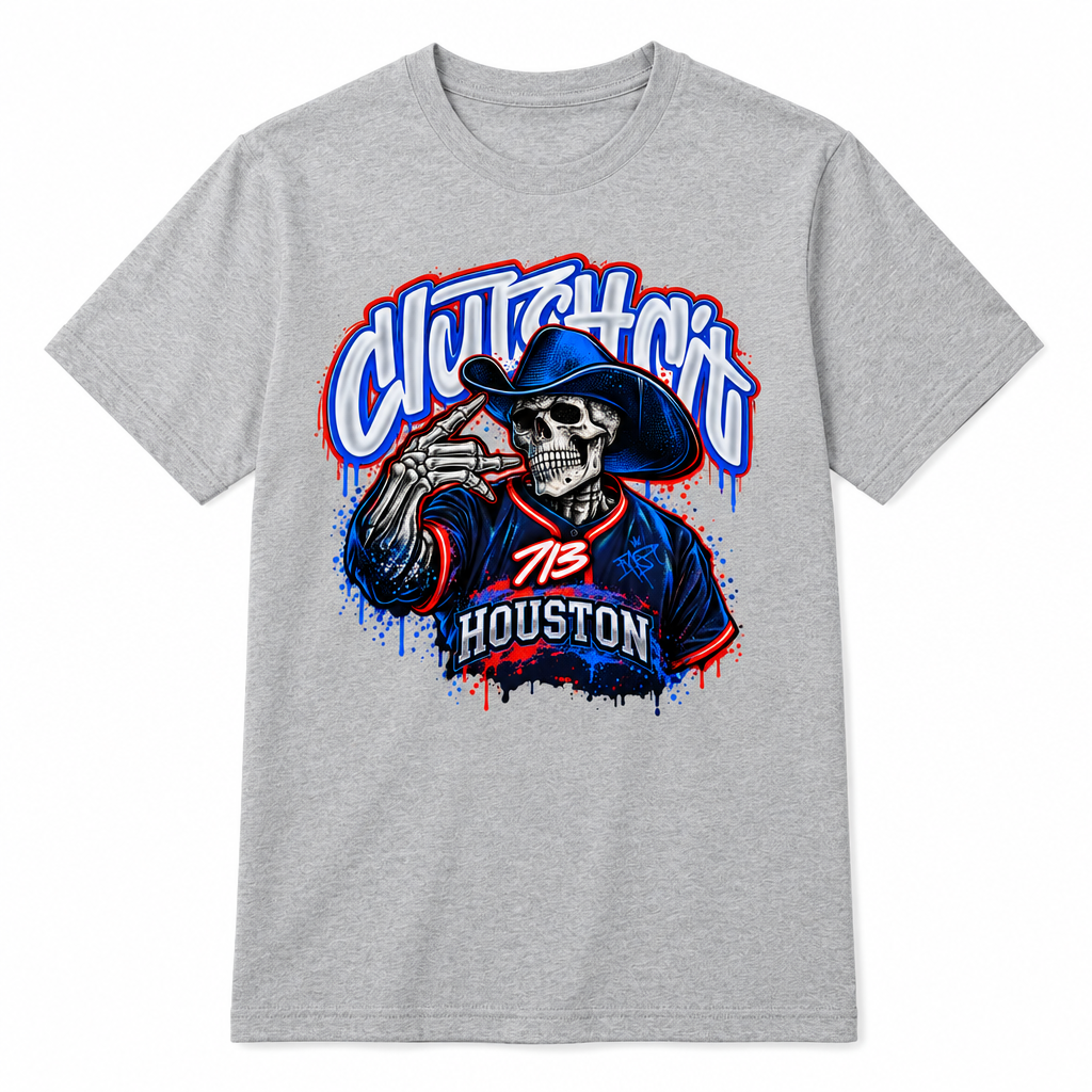 Clutch City - Printed T-shirt
